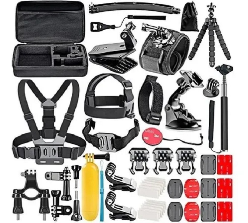 Kit De Accesorios Cámara De Acción 50 En 1 Para Gopro