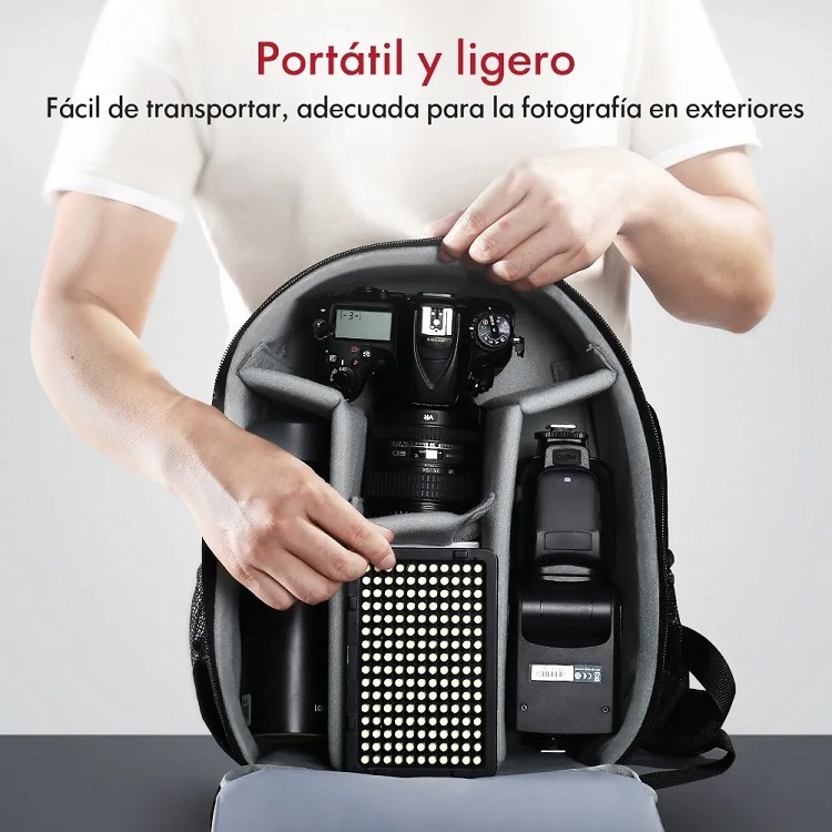 Lámpara De Luz 176 leds Camara De Video Regulable Con Batería