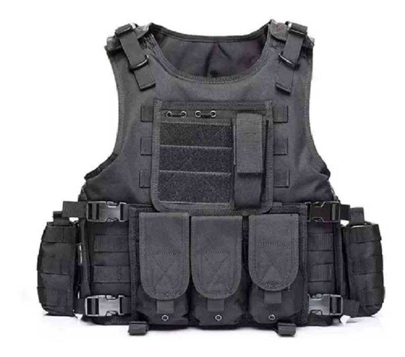 Chaleco Tactico Militar con Bolsos Removibles