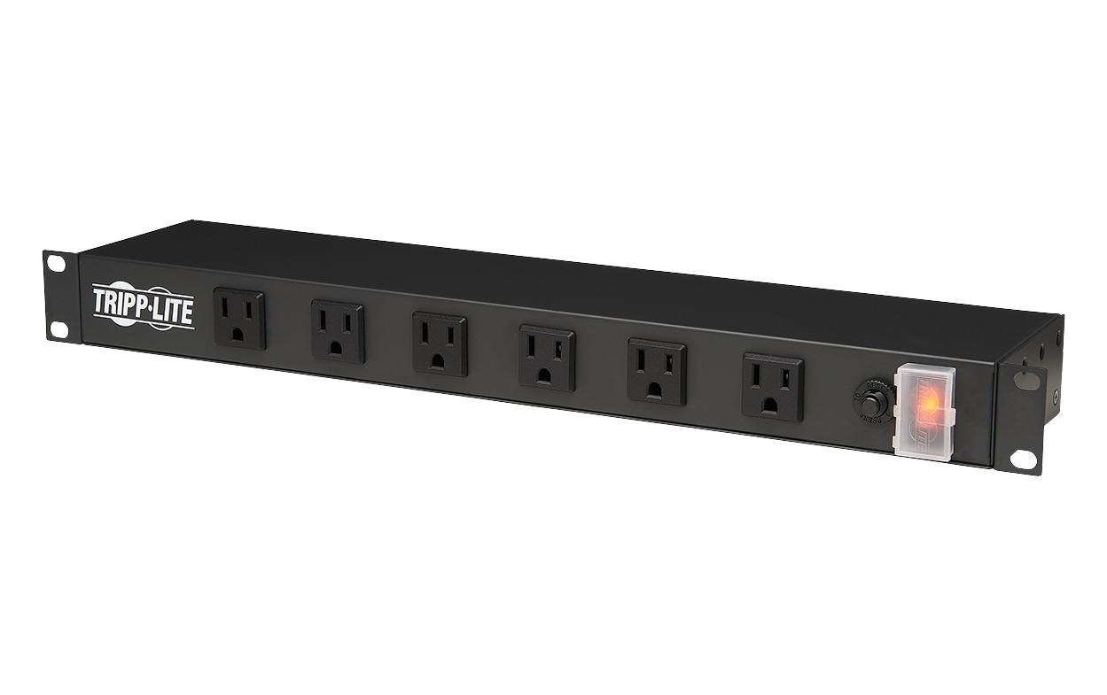 Tripp Lite PDU para Rack 1U RS-1215-RA, 120V, 15A, 12 Contactos