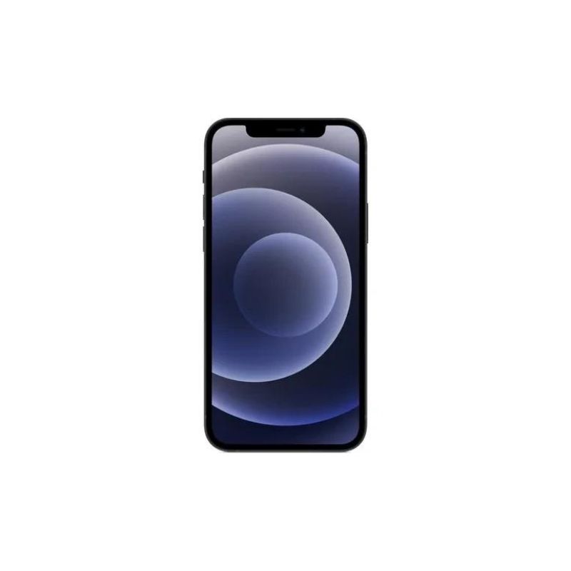 iPhone 12 64GB Negro Reacondicionado Grado A + Soporte Cargador