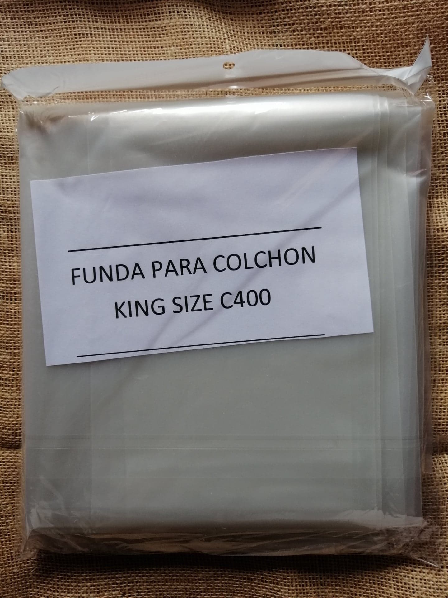 1 Bolsa De Plastico Para Almacenar o Guardar King Size C400