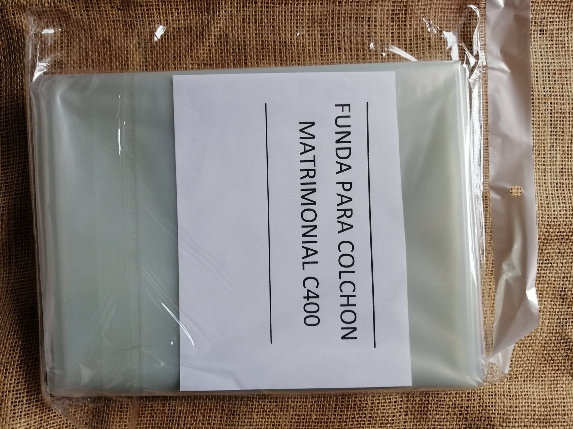 1 Bolsa De Plastico Para Almacenar o Guardar Colchon Matrimonial C400