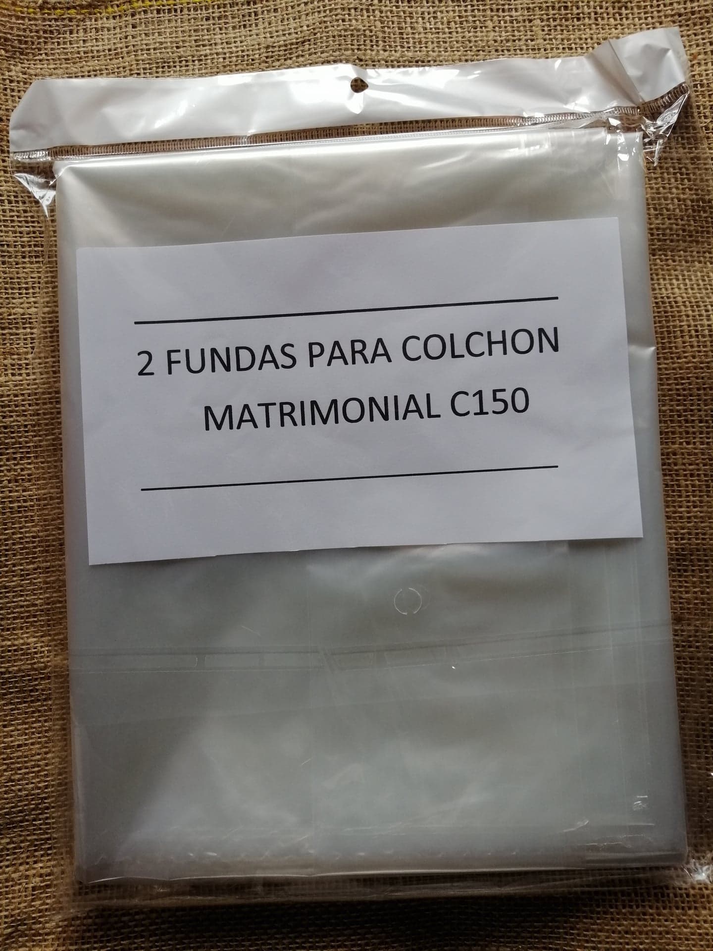 2 Bolsas De Plastico Para Almacenar o Guardar Colchon Matrimonial C150