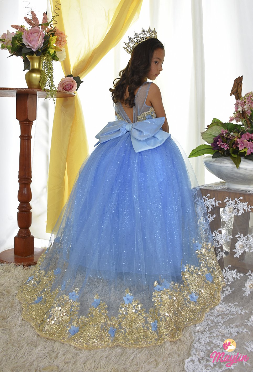 Vestido Niña Fiesta Elegante Maylin Mod Andrea