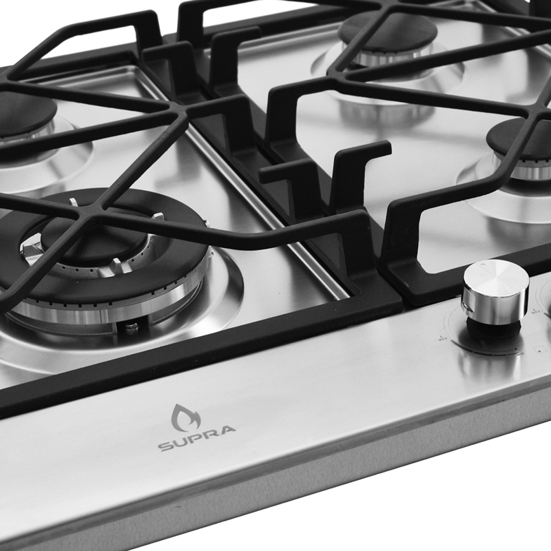 Parrilla de 60 cm de acero inoxidable 4Q-TS-60