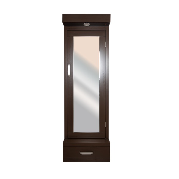 Zapatera con espejo de cuerpo completo moderna con iluminación led con foco ahorrador Gabriela Envió Gratis