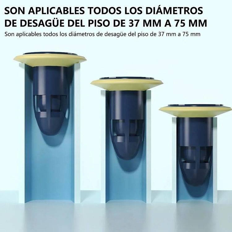 Válvula Antiolores, Anti Bichos, No Retorno, para Coladera