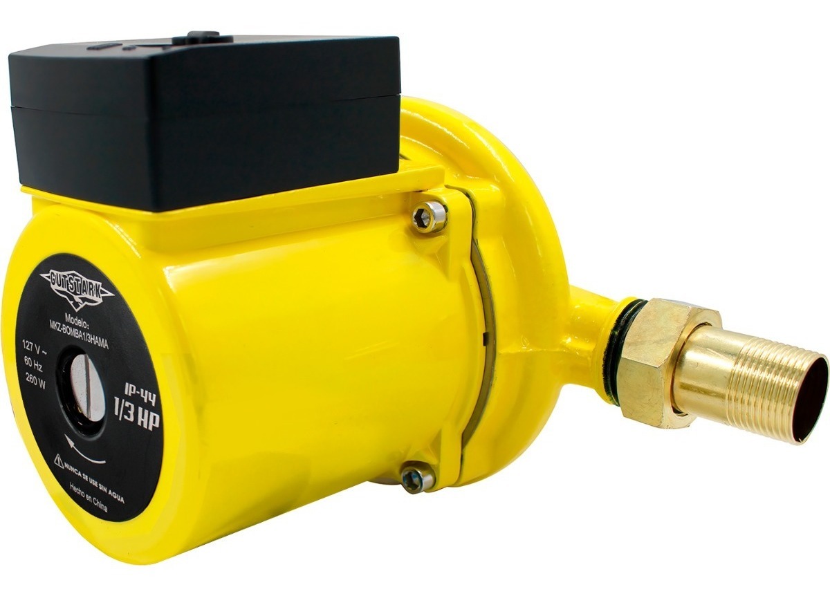 Bomba Presurizadora Gutstark Agua 1/3 Hp Automatica 270 W 2 Servicios