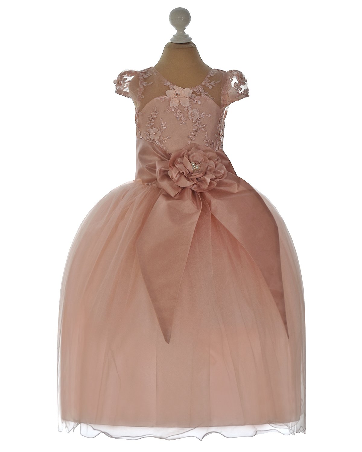 Vestido Niña Fiesta Elegante Maylin Modelo Sasha 3D