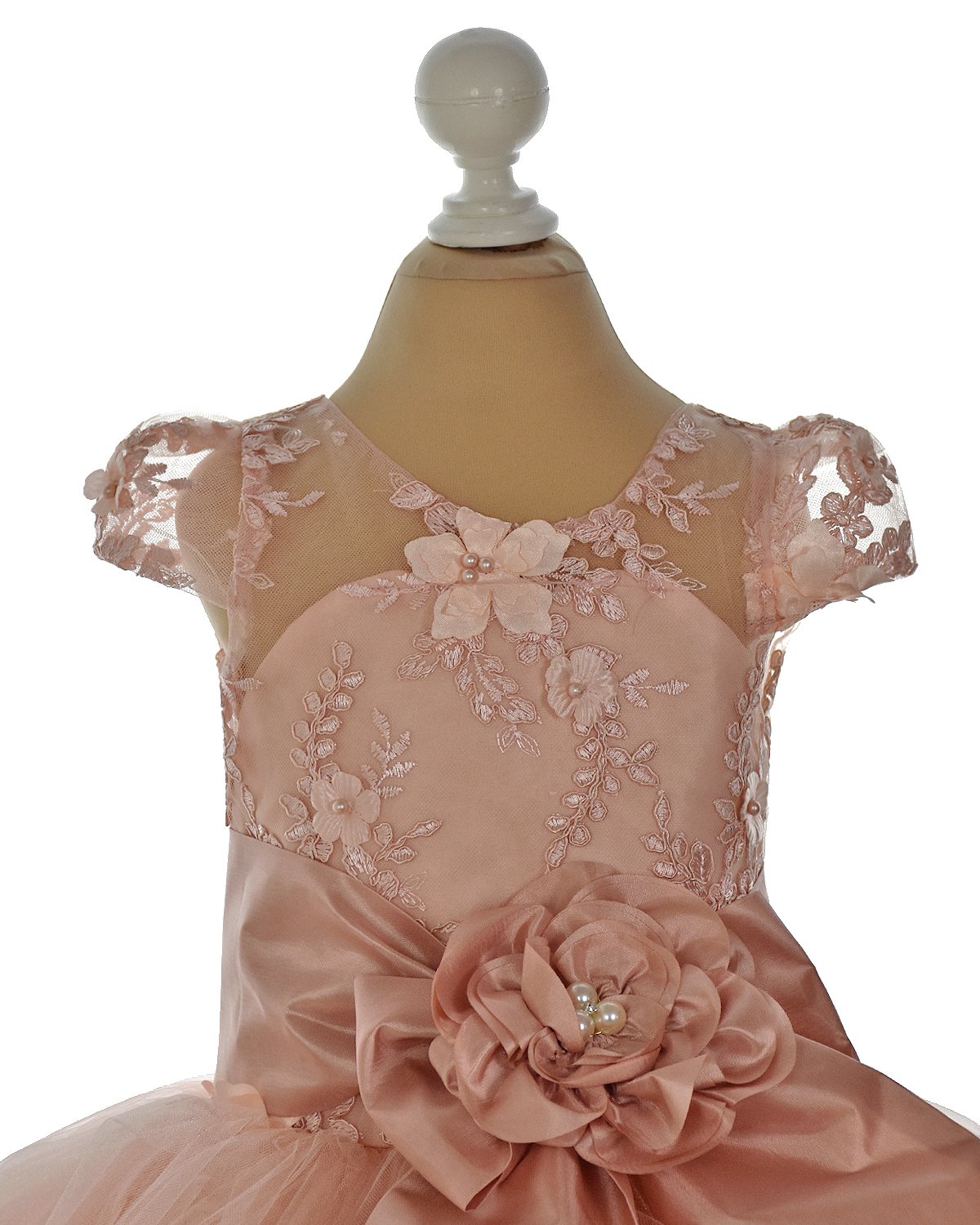 Vestido Niña Fiesta Elegante Maylin Modelo Sasha 3D