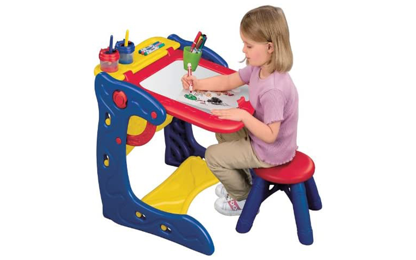 Caballete Pizarrón Crayola 3 En 1 Con Accesorios