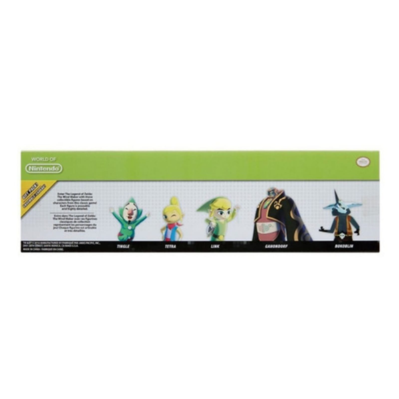 Set de 5 Figuras de 2.5 pulgadas  The Legend Of Zelda Nintendo 