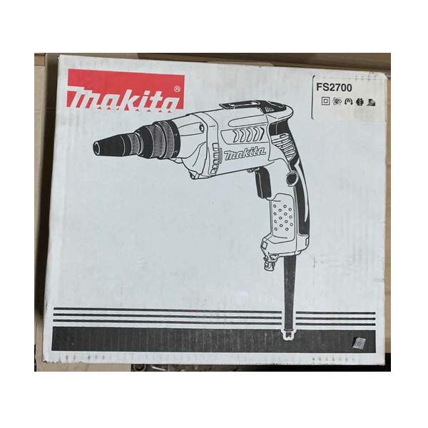 Atornillador 6 niveles, 1/4", 570W, 2500rpm, MAKITA modelo: FS2700.