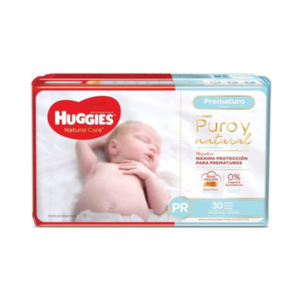 Pañales Huggies Supreme Prematuro 240 Pañales (8 Paq. 30c/p)
