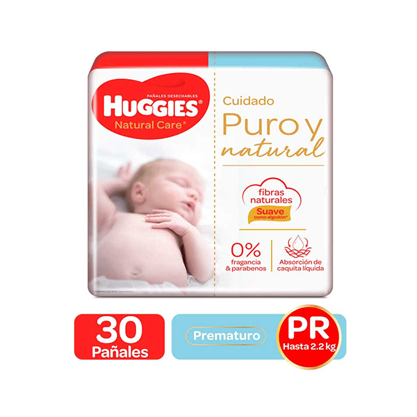Pañales Huggies Supreme Prematuro 240 Pañales (8 Paq. 30c/p)