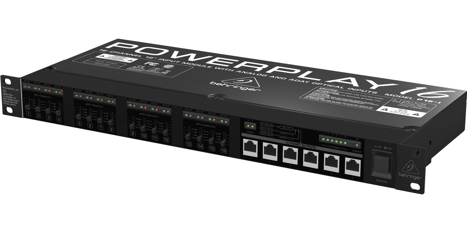 Convertidor Behringer modelo P16-I.