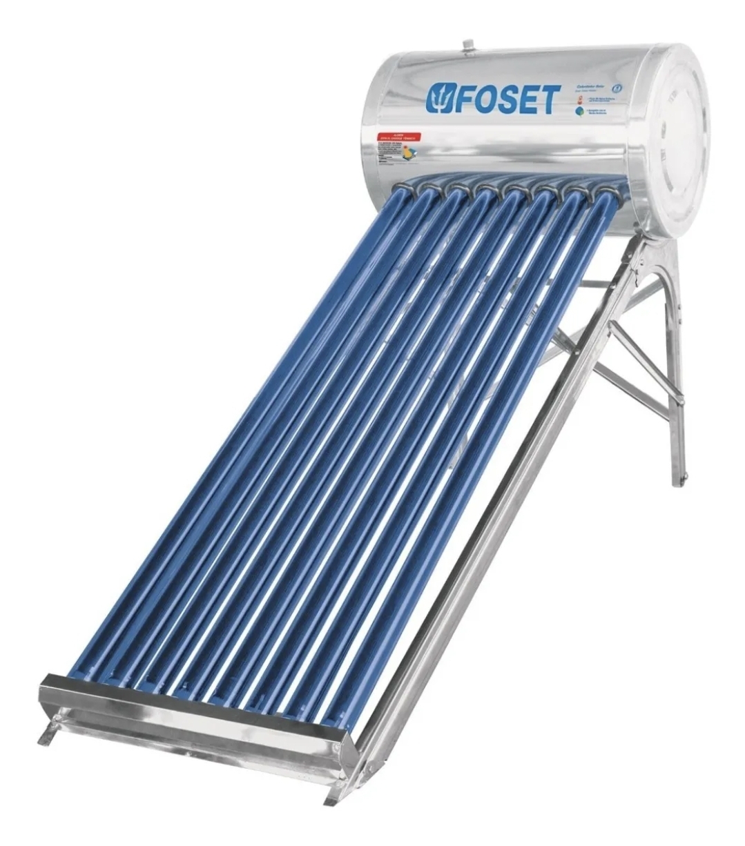 Calentador Solar de 8 tubos 70L