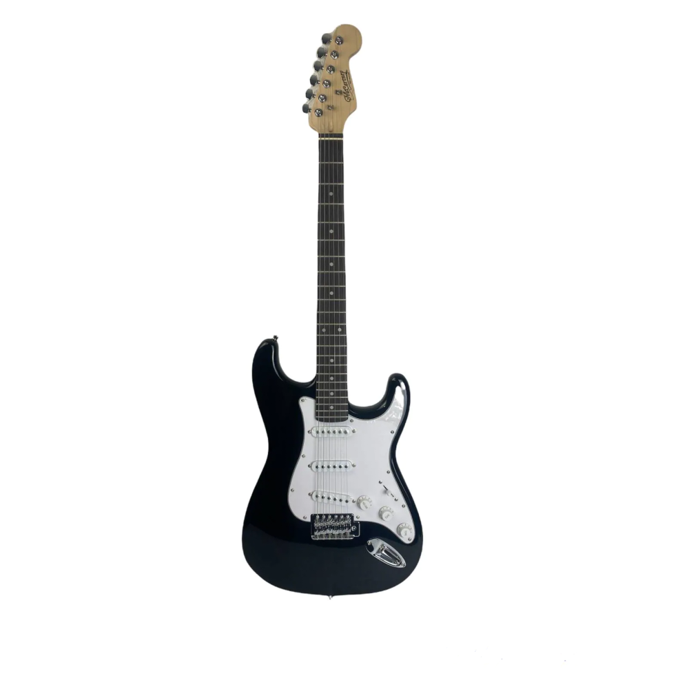 Guitarra Electrica Tipo Stratocaster Negra