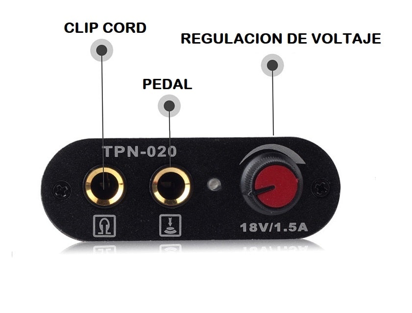 Kit 1 Máquina De Tatuaje Con Accesorios Agujas Fuente Máquina De Bobinas Tatuar Tatuaje Máquina Completa 