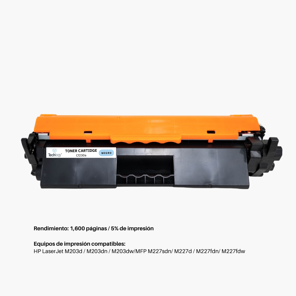 Toner Techlogy 30a Cf230a Pro M203dw Pro Mfp M227fdw Con Chip