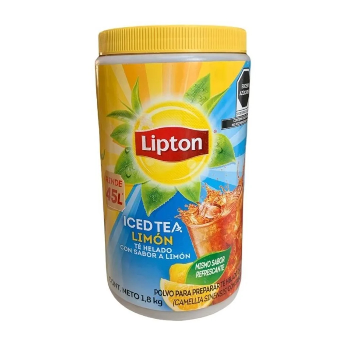 Polvo Para Té Helado Lipton Limón 1.8kg