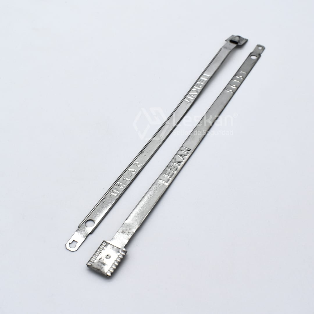 SELLO DE SEGURIDAD DE LAMINA PAQ 100 PIEZAS