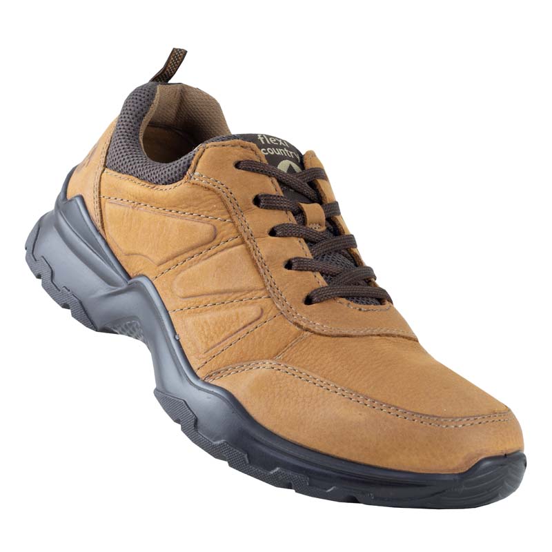 ZAPATO OUTDOOR FLEXI COUNTRY CABALLERO 77809 TAN EXTRALIGERO