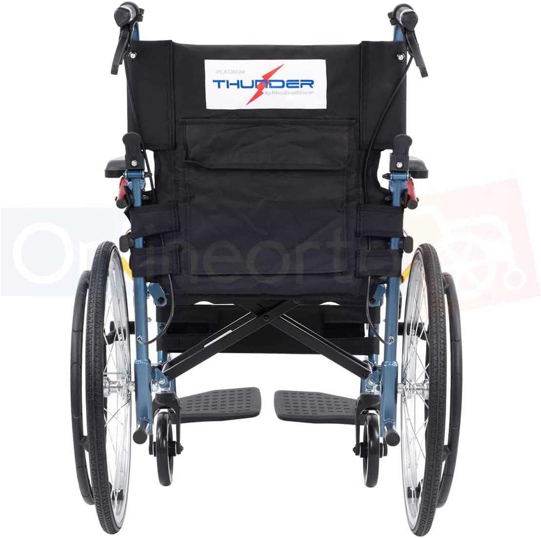 Silla De Ruedas Aluminio Compacta Super Ligera Cañuela Freno Thunder