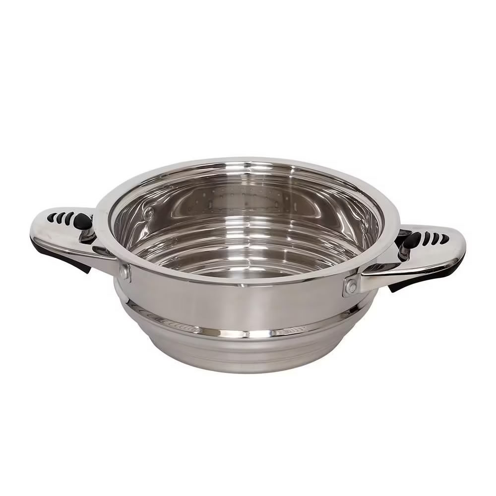 Batería De Cocina Royal Haus By Apolo RH-12 De 12 Piezas - Plata