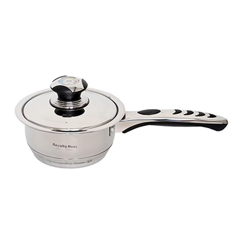 Batería De Cocina Royal Haus By Apolo RH-12 De 12 Piezas - Plata