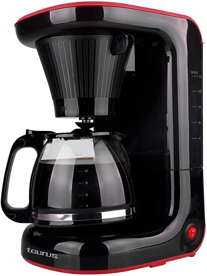 Cafetera Taurus C6T Ribbon semi automática rosa de goteo