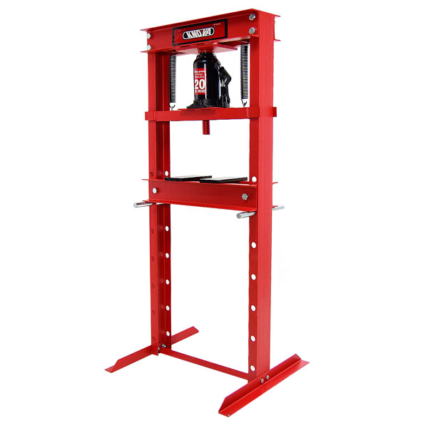 Knova Prensa Hidráulica con gato tipo botella de 20 Ton B Distancia máxima de trabajo 1080 mm