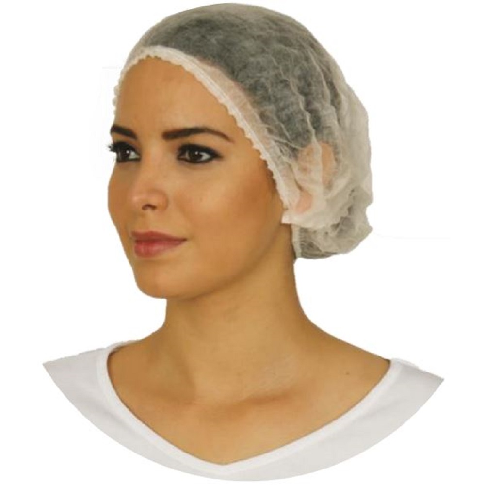 COFIA BLANCA PLISADA 21 IN POLIPROPILENO c/1000 PIEZAS