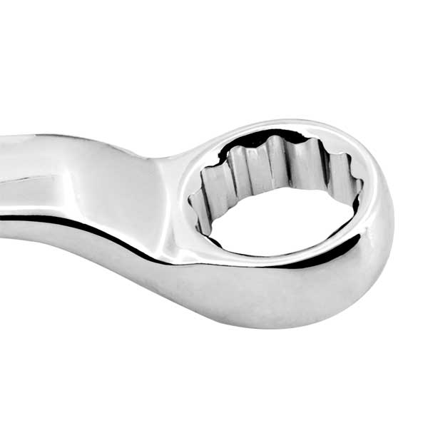 Knova Juego de Llaves combinadas largas estándar SAE estriadas 45 grados 7 piezas c/rack organizador de plástico