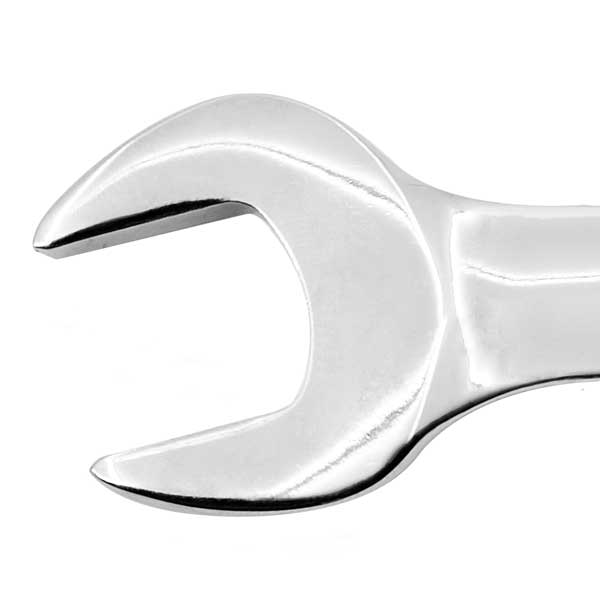 Knova Juego de Llaves combinadas largas estándar SAE estriadas 45 grados 7 piezas c/rack organizador de plástico