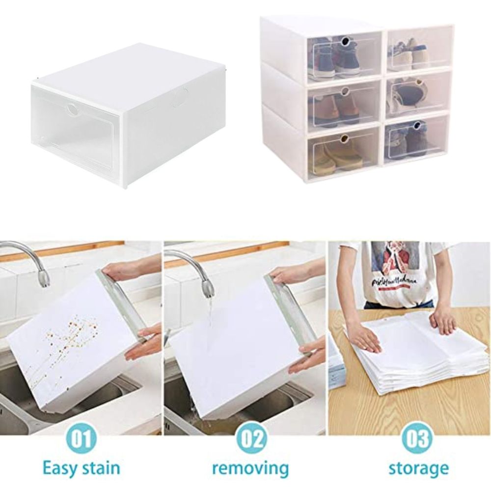 Cajas de plástico apilables Gadgets & Fun organizador para zapatos