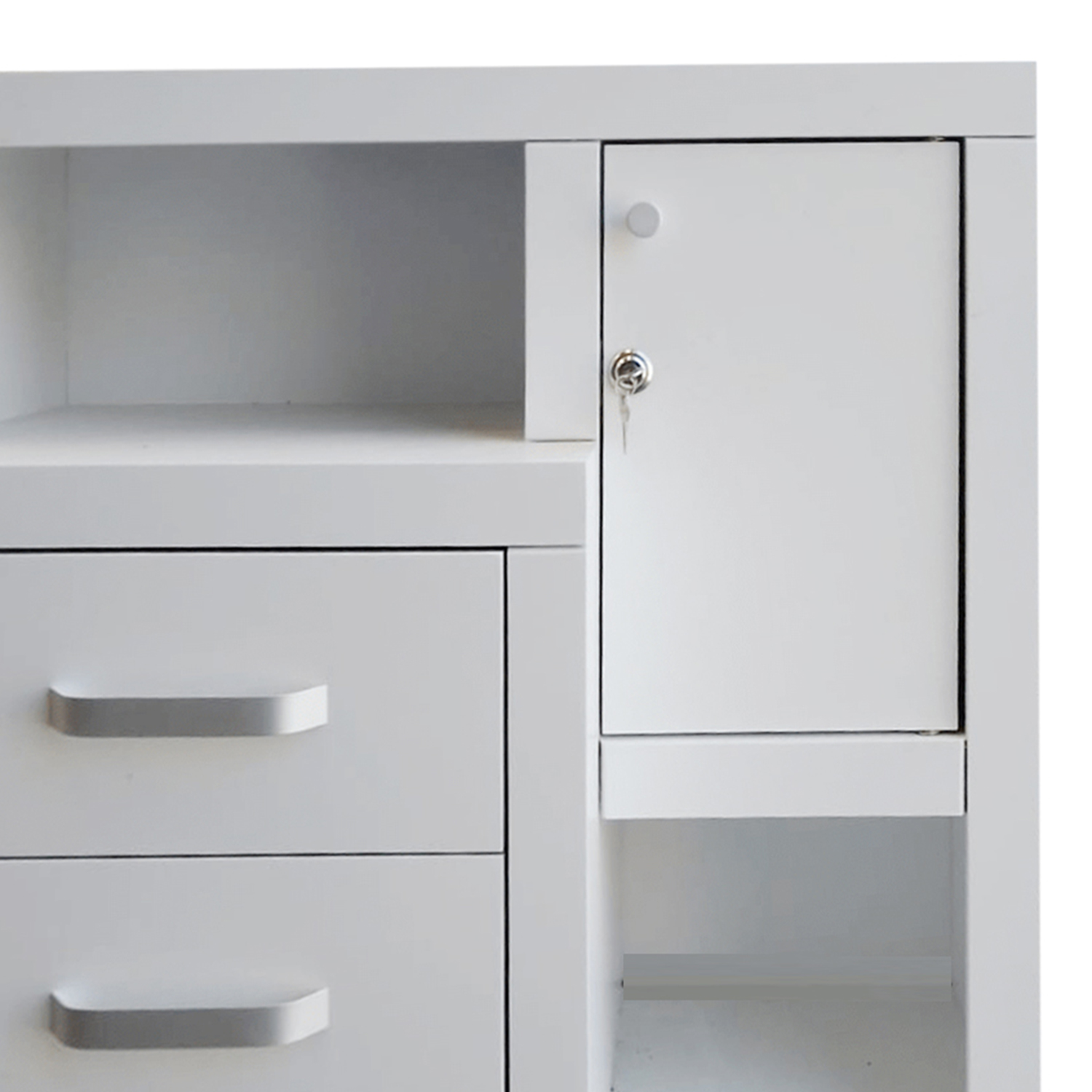 Cajonera mueble organizador con corredera alhajero recámara moderna Anayanzy Envió Gratis