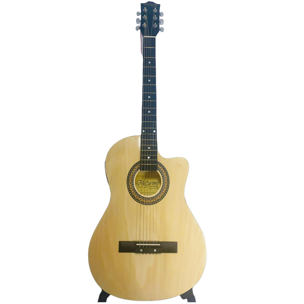 Guitarra Electroacustica Color Natural Gama Alta Slim
