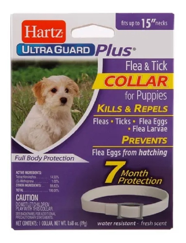 Collar Antipulgas Plus Ultra Guard para Cachorro 7 Meses