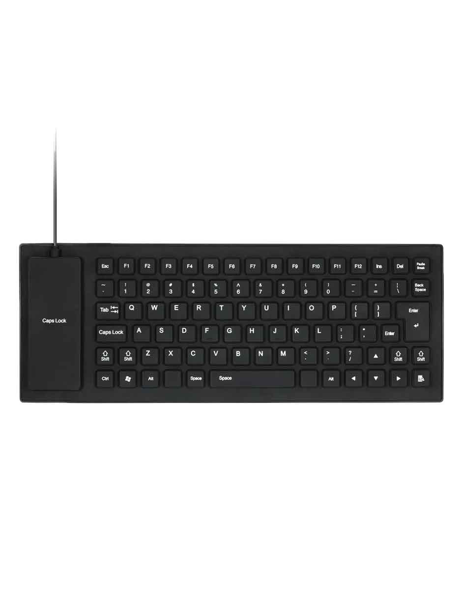 Teclado flexible para viaje