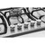 Combo Parrilla Acer Inox Vignus 76cm Campana Isla Cristal Fordex 90cm