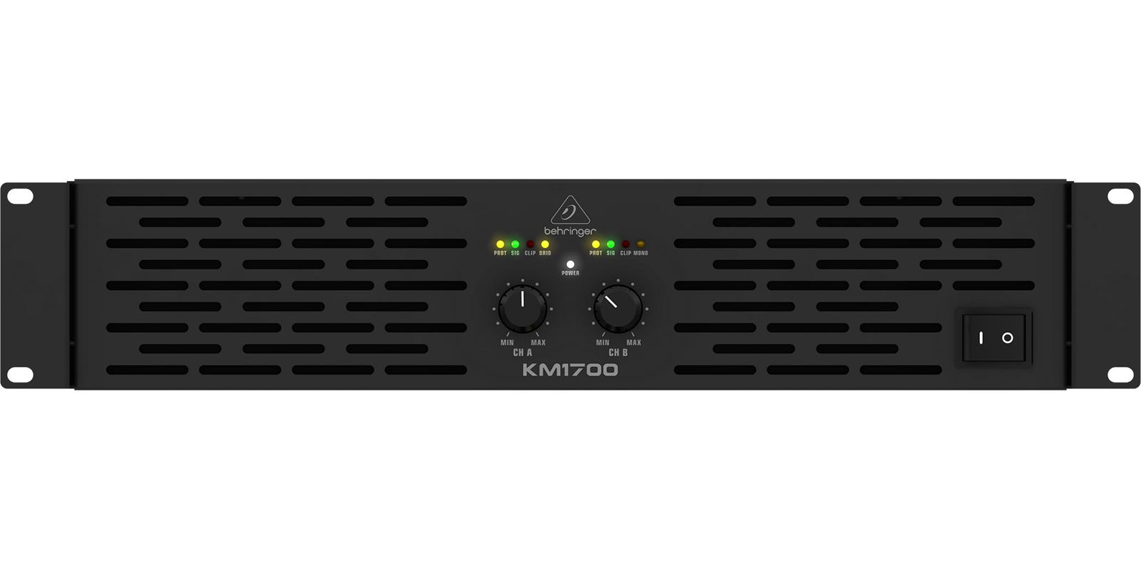Amplificador Behringer poder KM1700