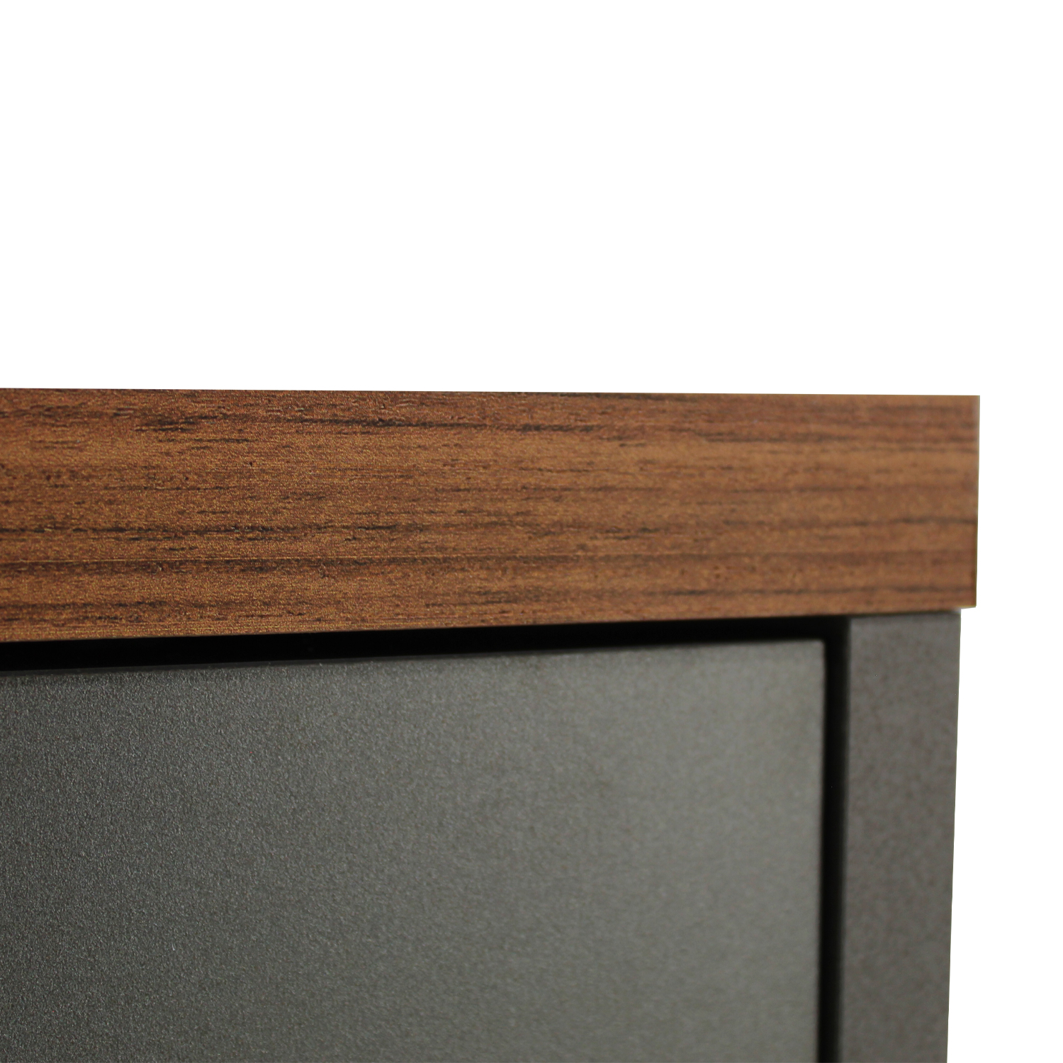 Gabinete Minimalista Multifuncional Versa Gris Mundo In