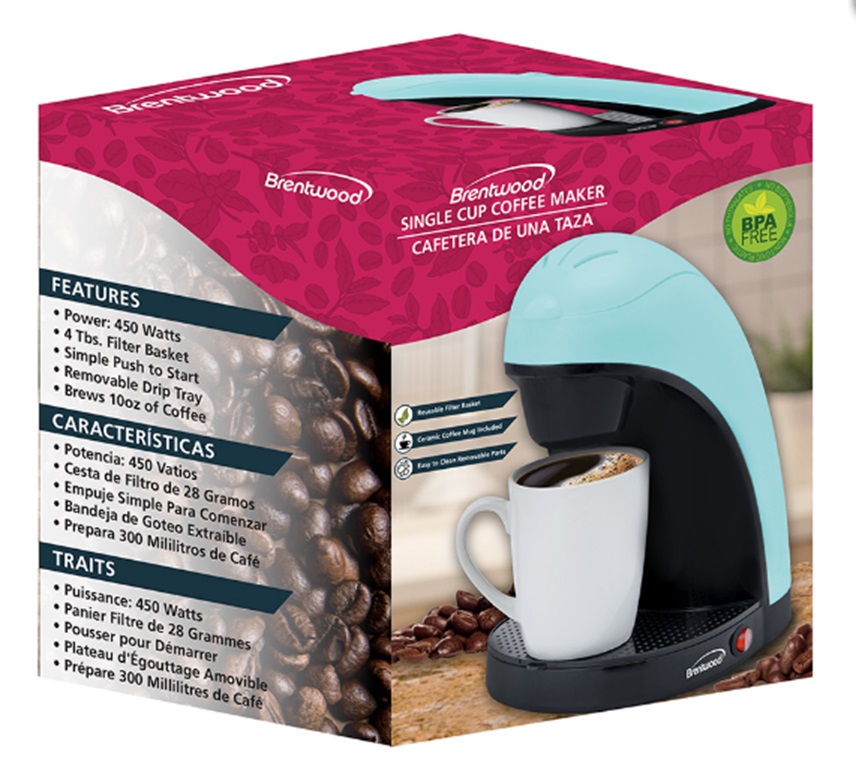 CAFETERA INDIVIDUAL BRENTWOOD