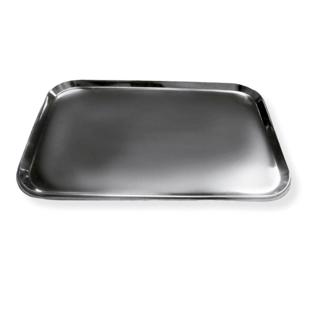 Charola mayo acero inoxidable, 35 x 25 cm Hergom Premium