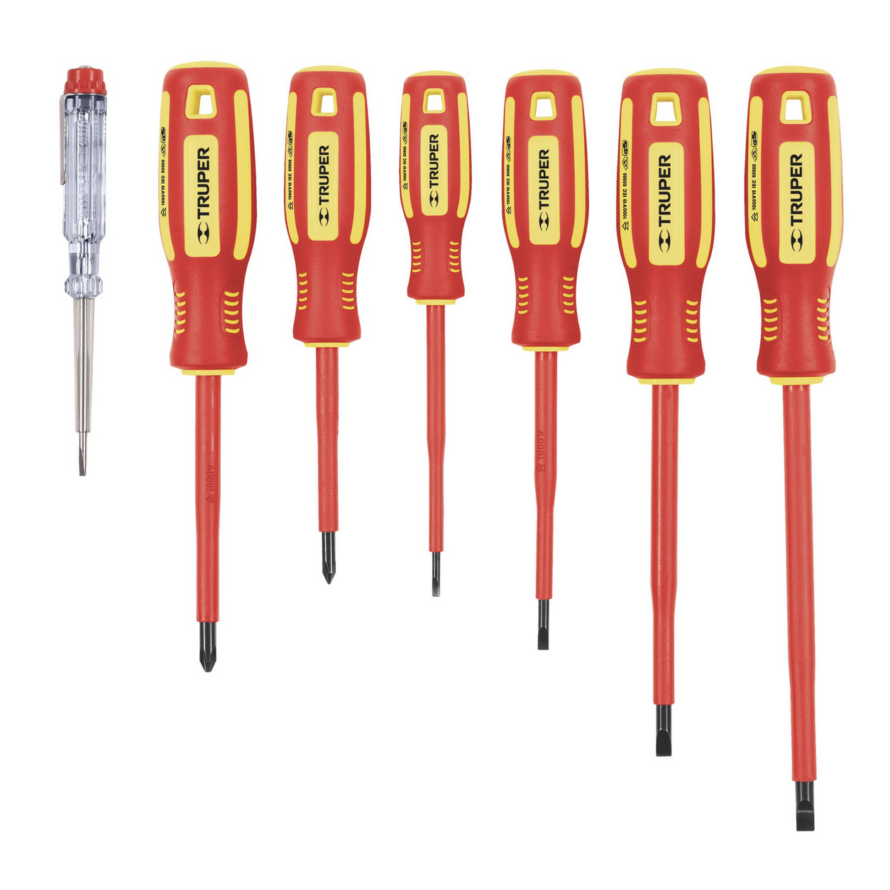 Juego 6 Desarmadores Dieléctricos