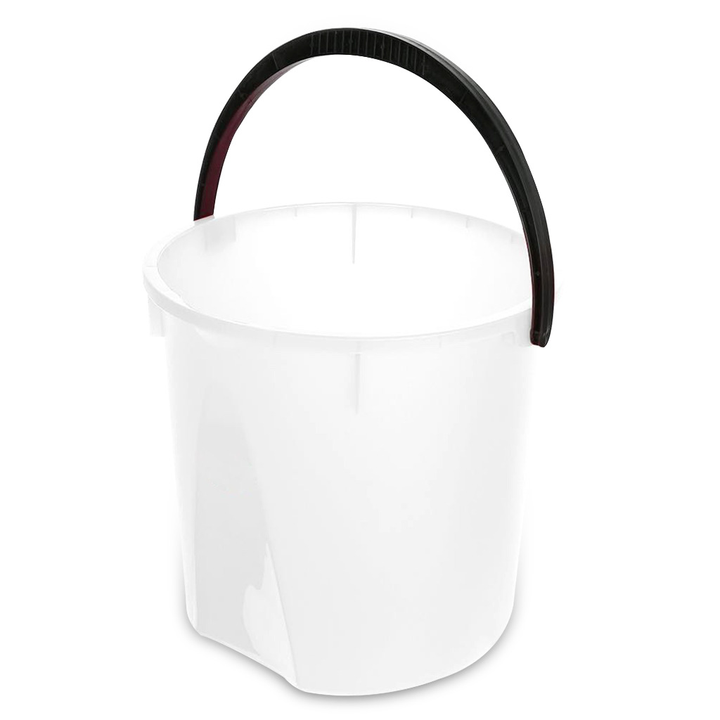 CUBETA TRANSPARENTE CAPACIDAD 17 LITROS