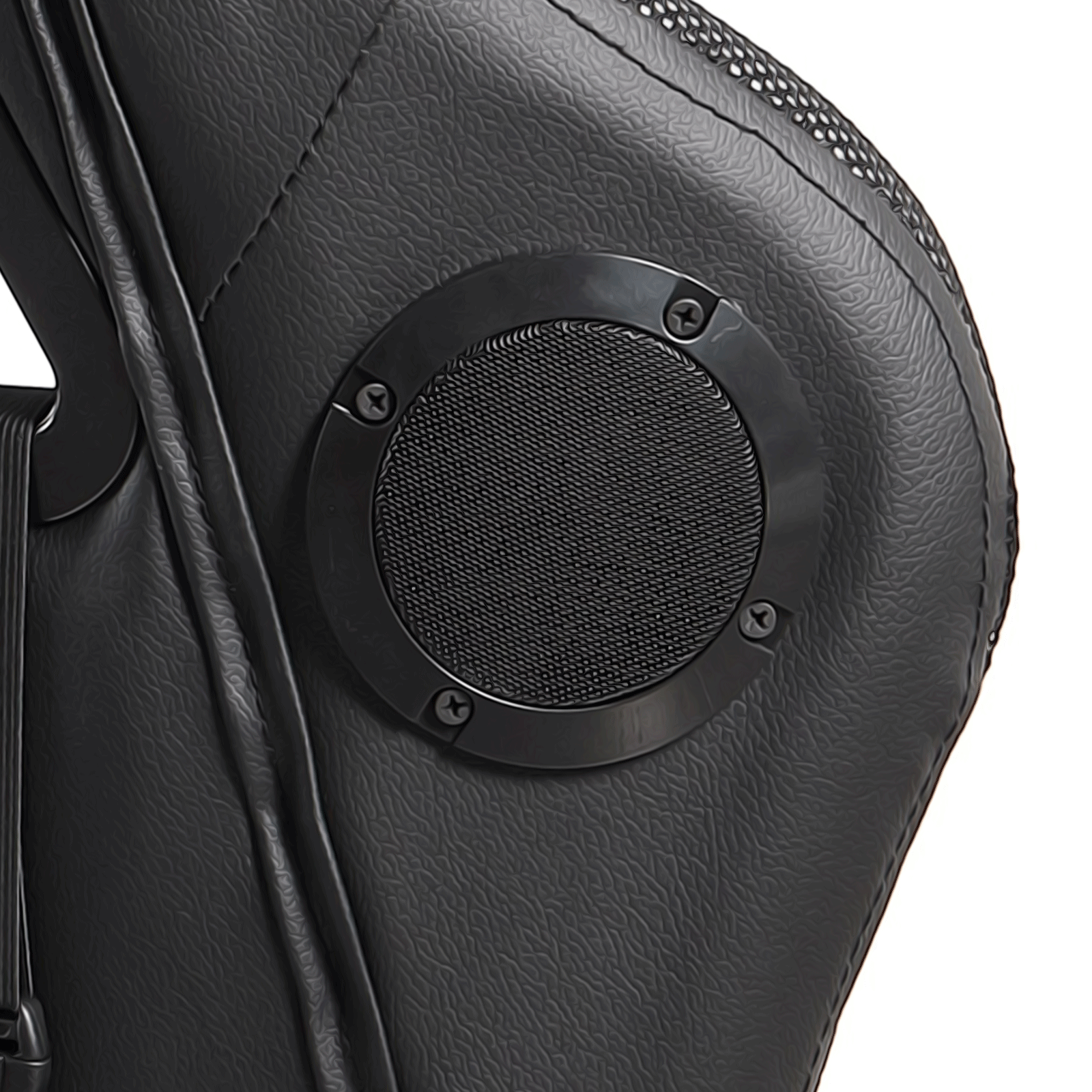 Silla Gamer Redbat Spark A-35 color Rojo, Iluminación LED, Piel Sintética, Bocinas, Descansapiés.