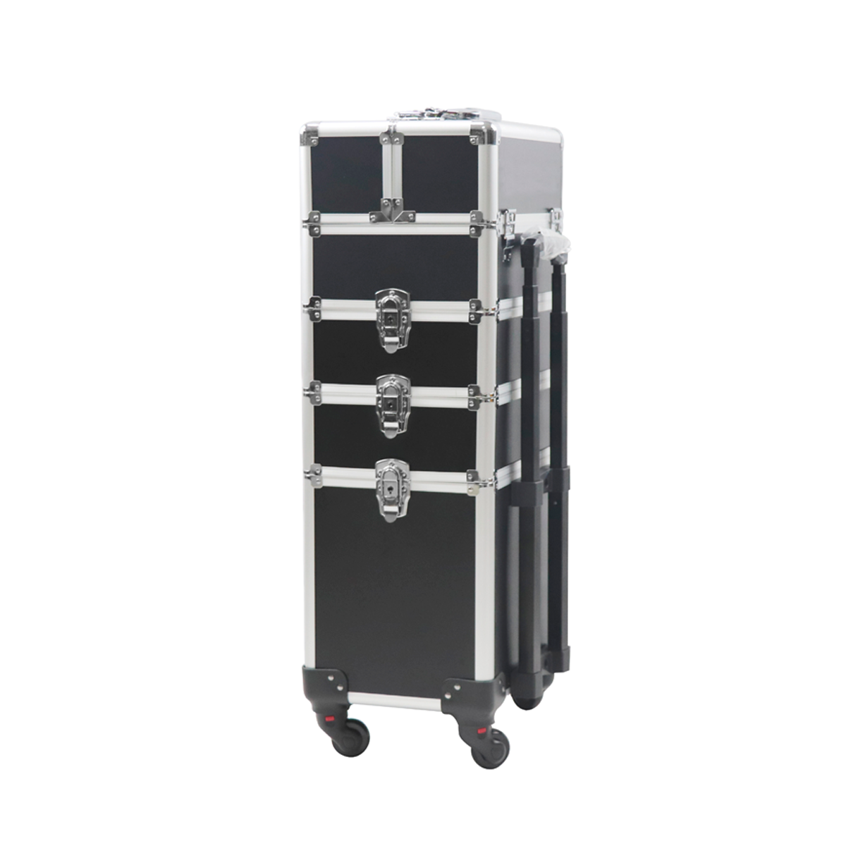 Torre Cosmetiquera Negra 4 En 1 Neceser Belleza Maquillaje Pro VANLIG